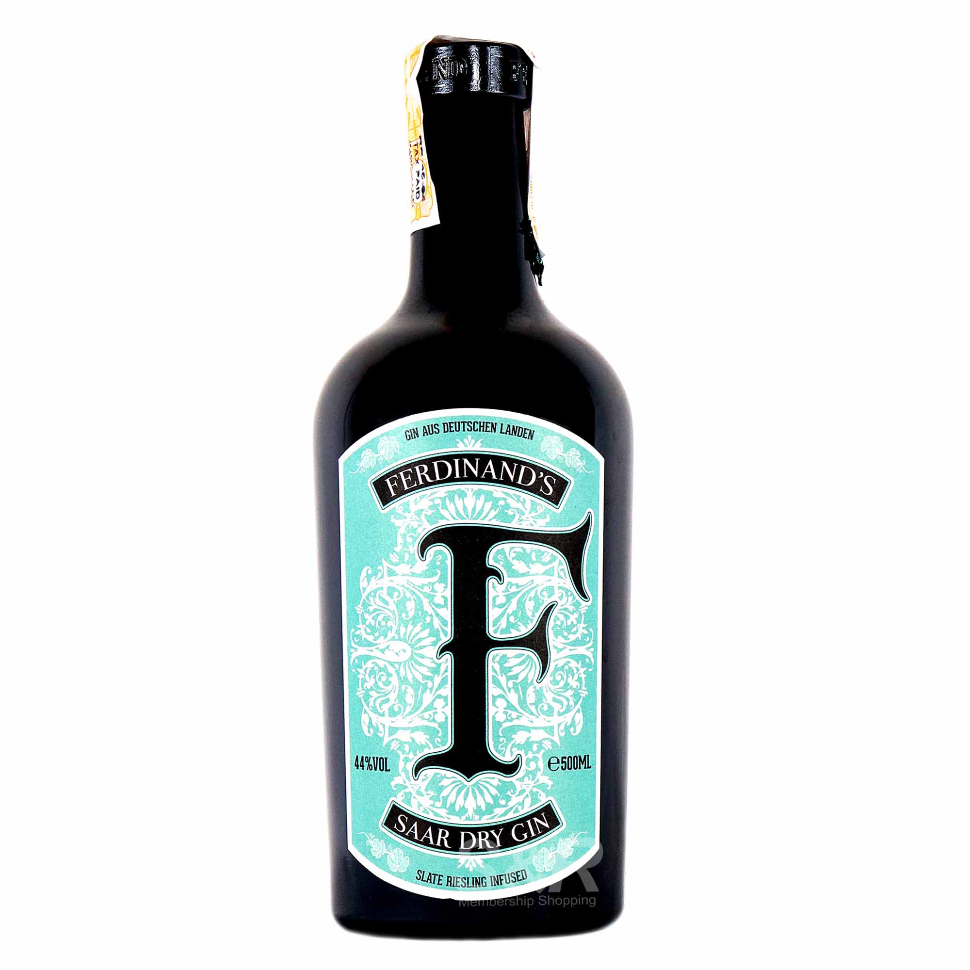 Ferdinand's Saar Dry Gin 500mL Ferdinand's Saar Dry Gin 500mL